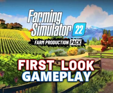 Farming Simulator 22 - Farm Production Pack | First Look Gameplay!