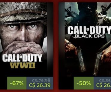 does the way call of duty games go on sale confuse anyone else? (7 year difference between release dates)